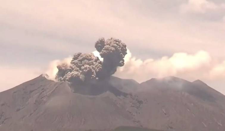 日本樱岛火山