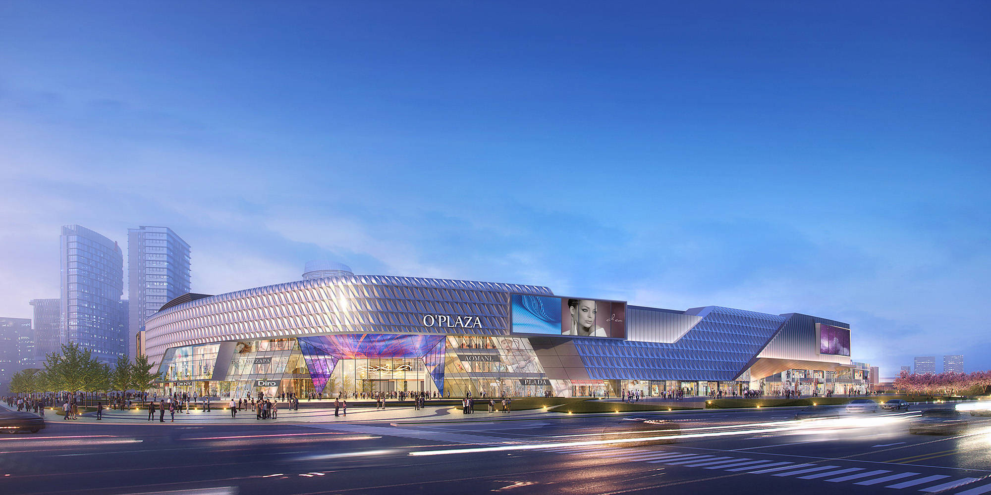 南昌全新大型滨水生态文旅商业综合体华侨城欢乐象湖lla建筑设计公司