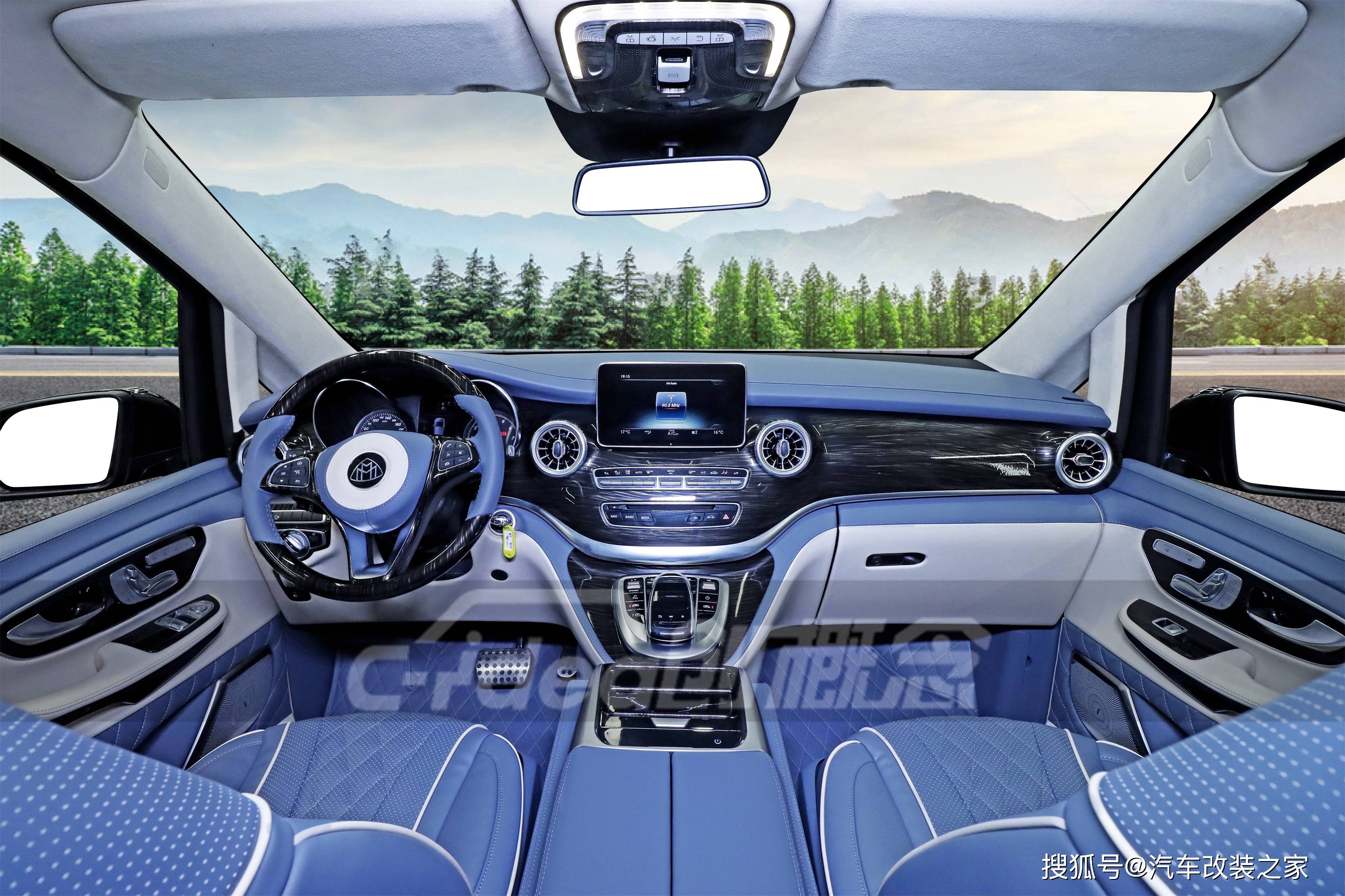 内饰定制改装科技感与豪华浑然一体,从容出行尽享尊贵_搜狐汽车_搜狐