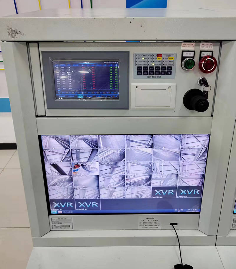 消防水炮主机1,现场信息探测感知;消防水炮安装场所现场的信息探测