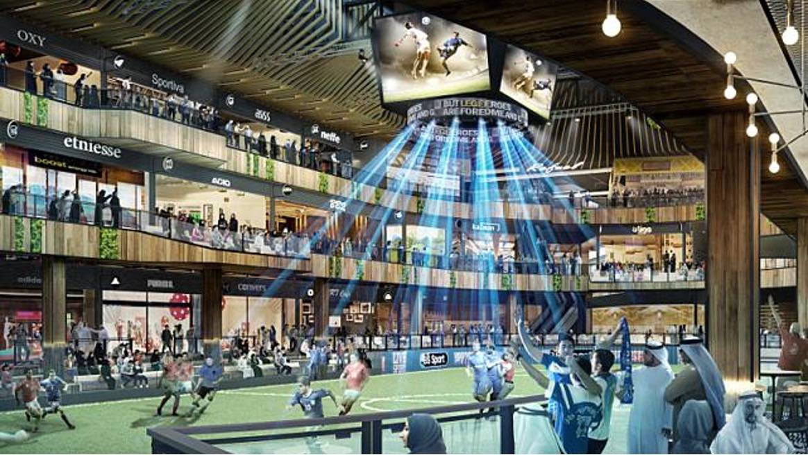 从迪拜sportsociety到星耀广场全世界的运动主题商业激昂上场