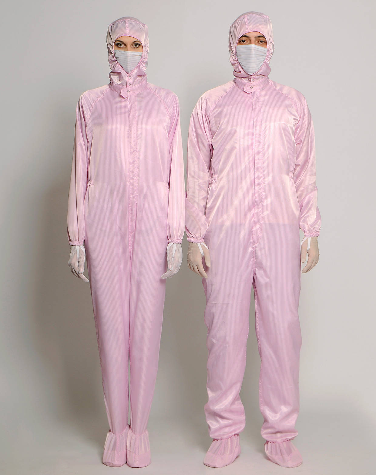 防静电服与无尘鞋_面料_涤纶_人体