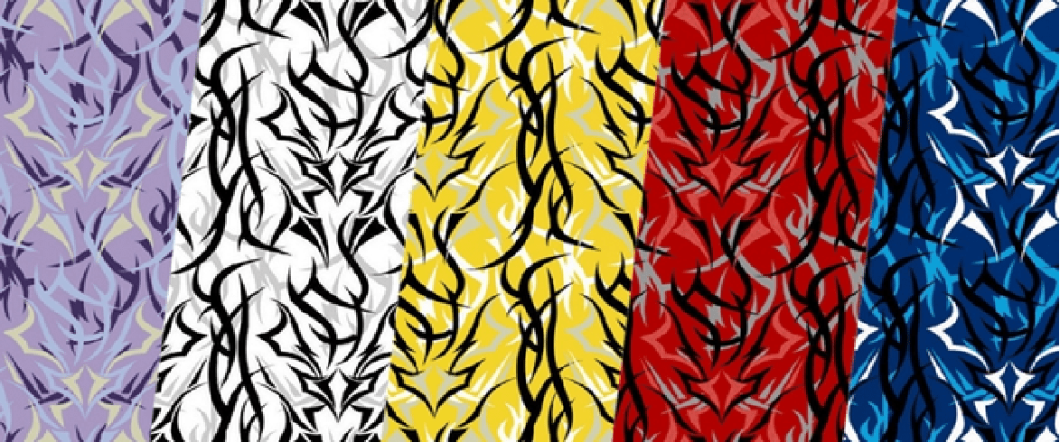 clot标志性的设计有很多,但最令人印象深刻的当属荆棘迷彩图案