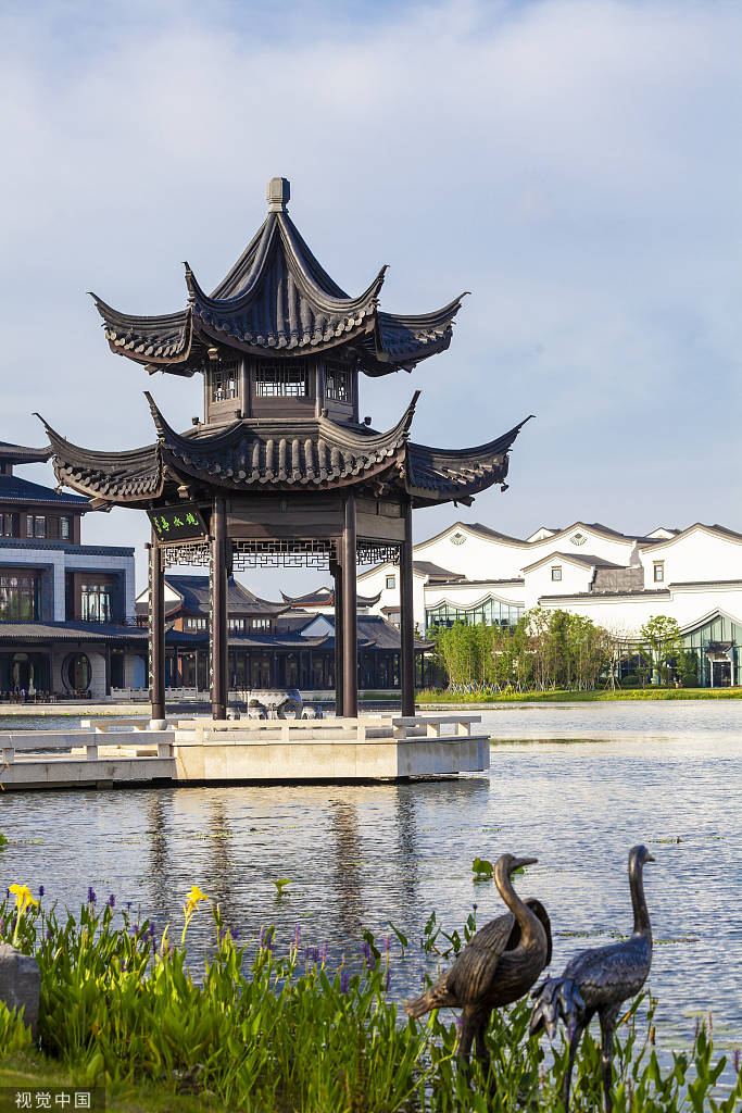 苏式凉亭古建木结构加工安装公司,仿古四角亭图纸设计_亭子_建筑_园林