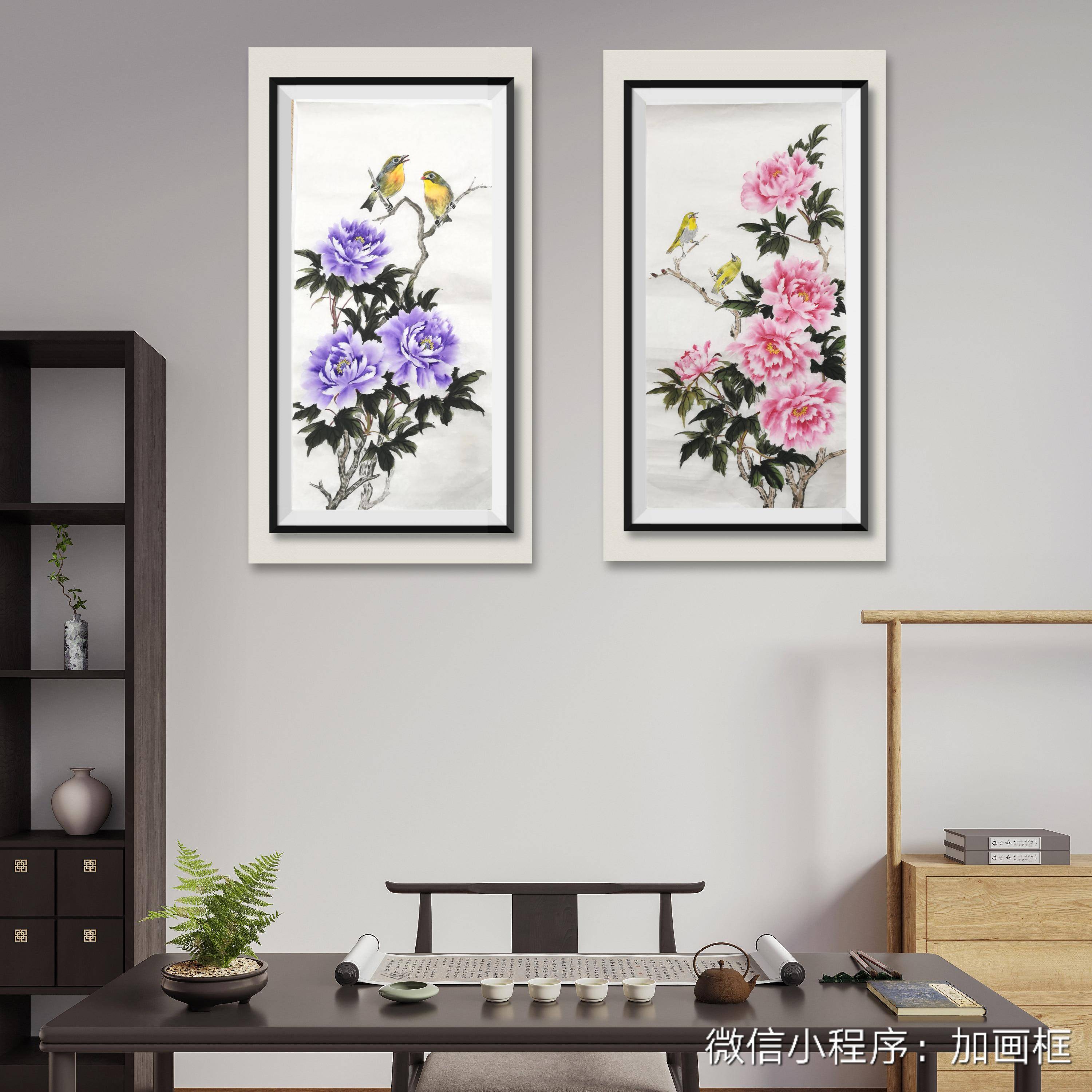 国画牡丹-小写意花鸟画-搜狐大视野-搜狐新闻