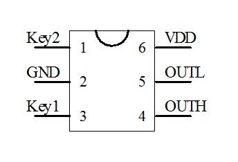 六角贴片开关电源芯片 延时电子开关芯片 sot23-6低功耗延时开关机