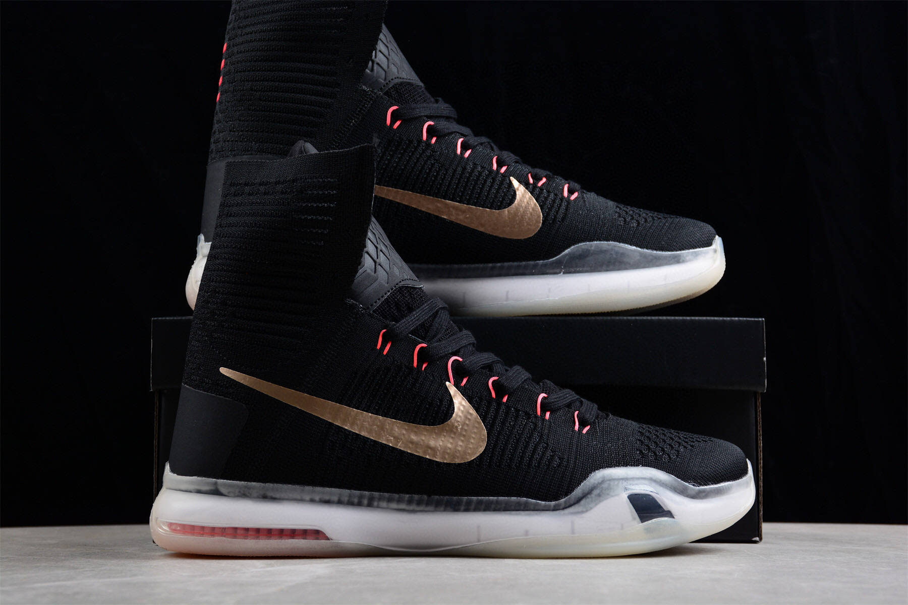 耐克nike kobe 10 elite what the 科比鸳鸯编织高帮篮球鞋_logo_元素
