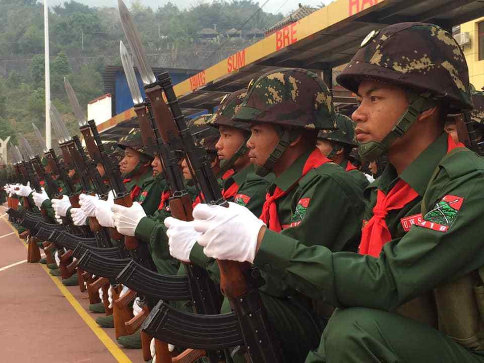 佤邦地方武装图片