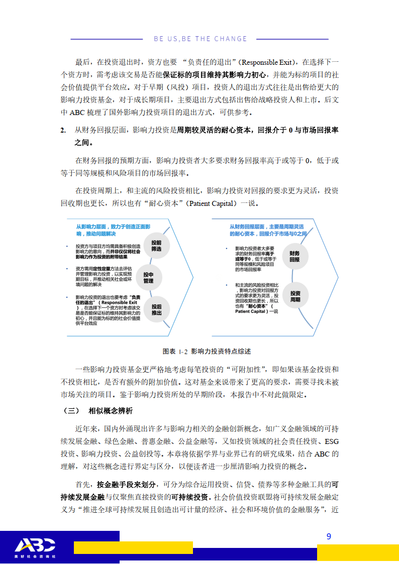 ABC影响力投资办法及东西研究：影响力投资若何实现价值？(附下载)