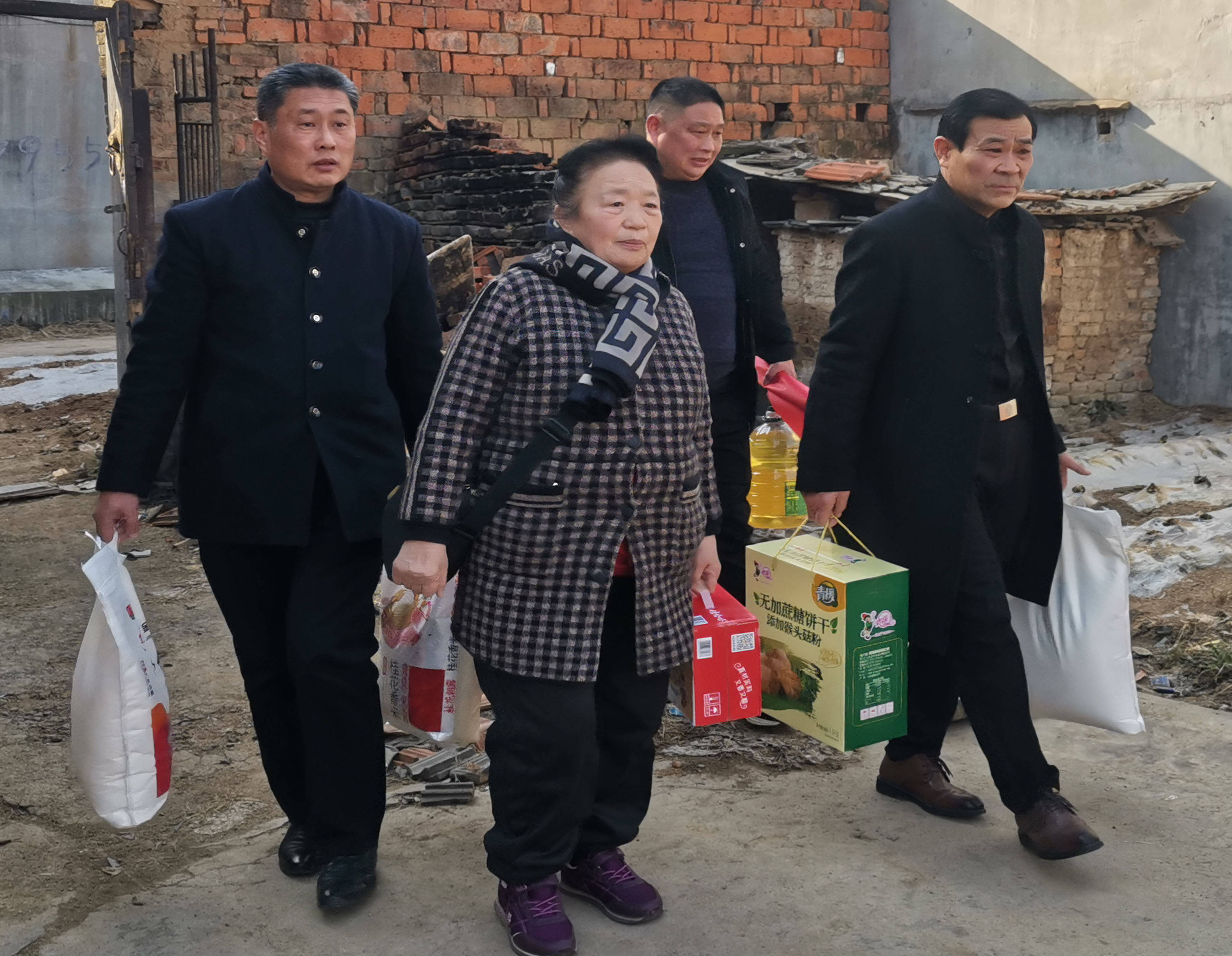 江苏赣榆:节前开展春节走访慰问活动