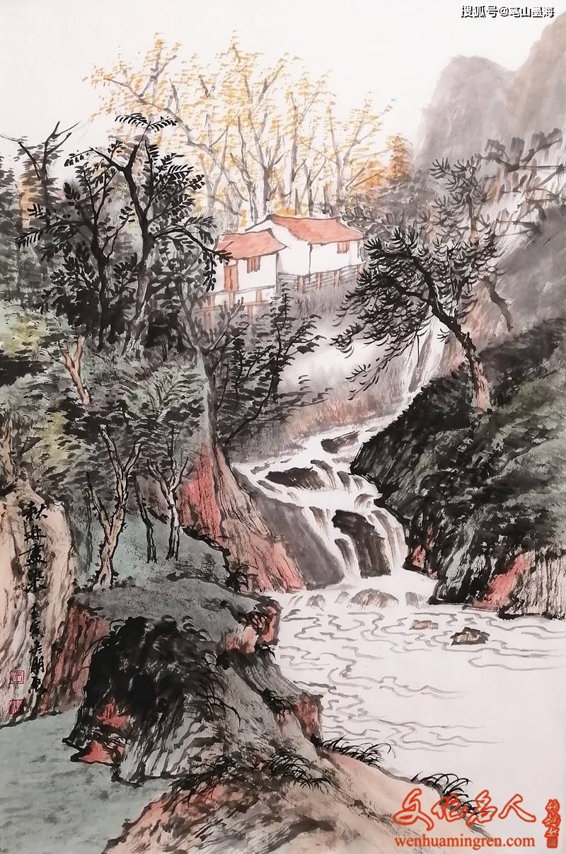 水墨传承·书画名家2023--画家王朋泉_肥城_美术家协会_方向高