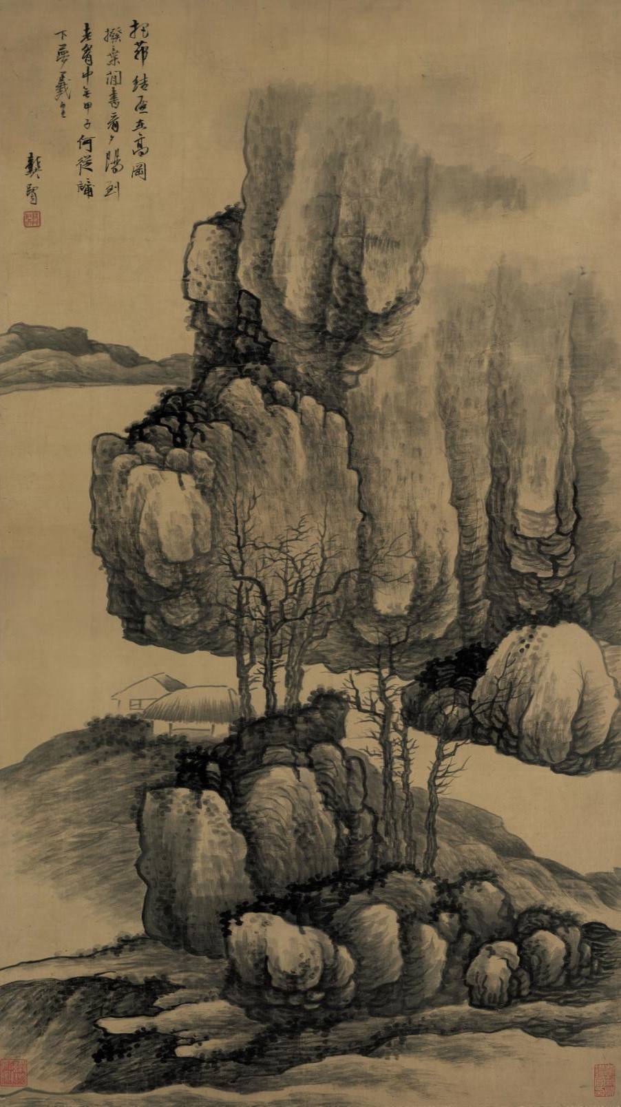 龚贤山水画合集