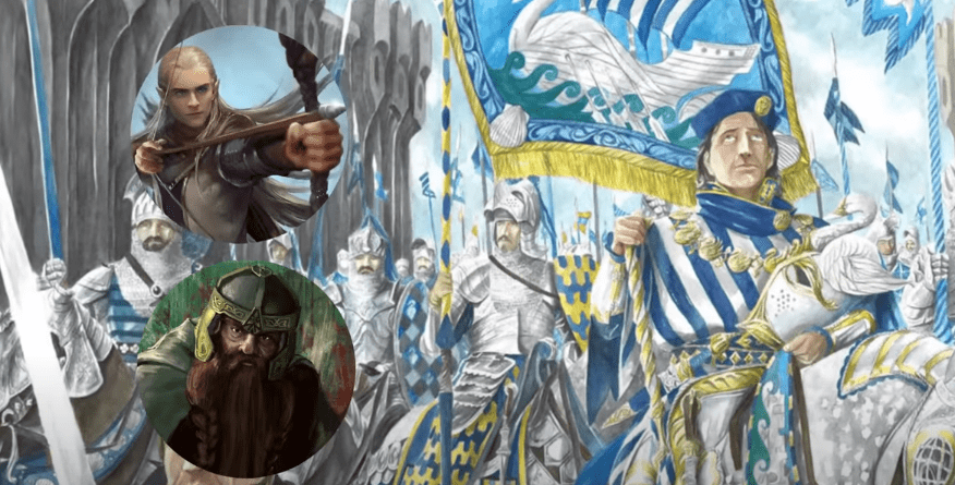 指环王电影中没出现的无冕英雄"天鹅骑士" 伊姆拉希尔!