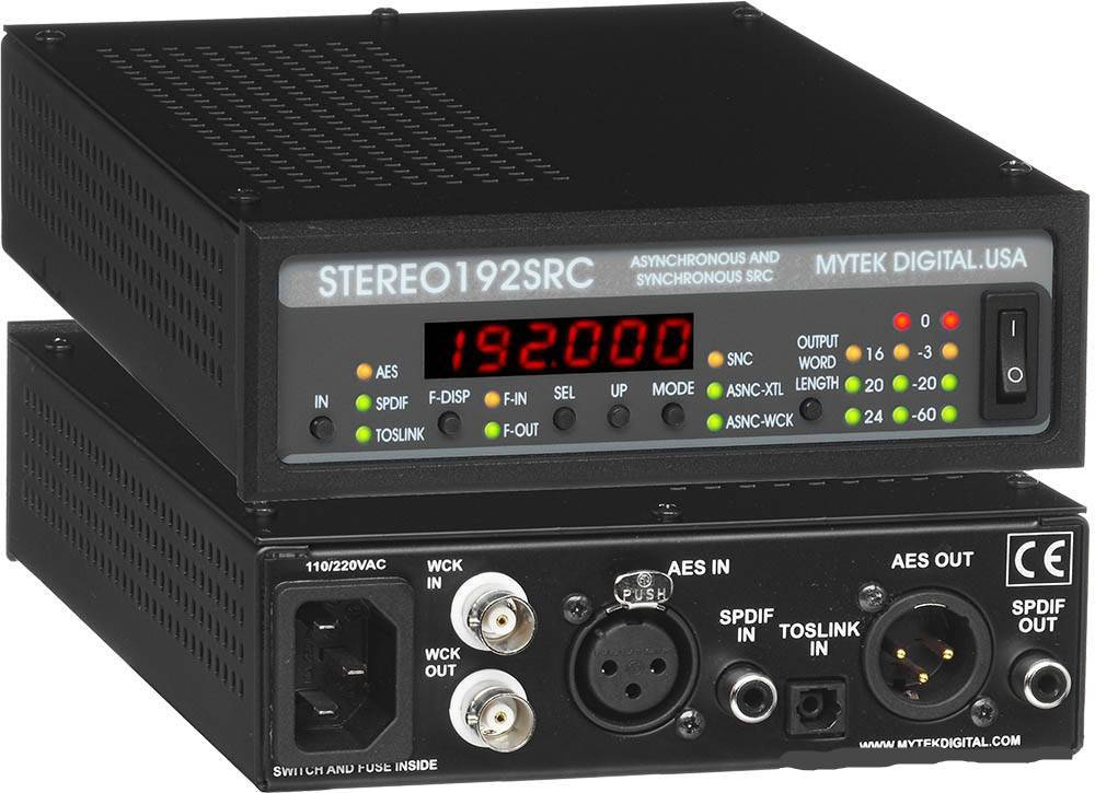 mytek stereo192 src ad/da數碼轉換器音頻解碼器_時鐘_輸出_數字