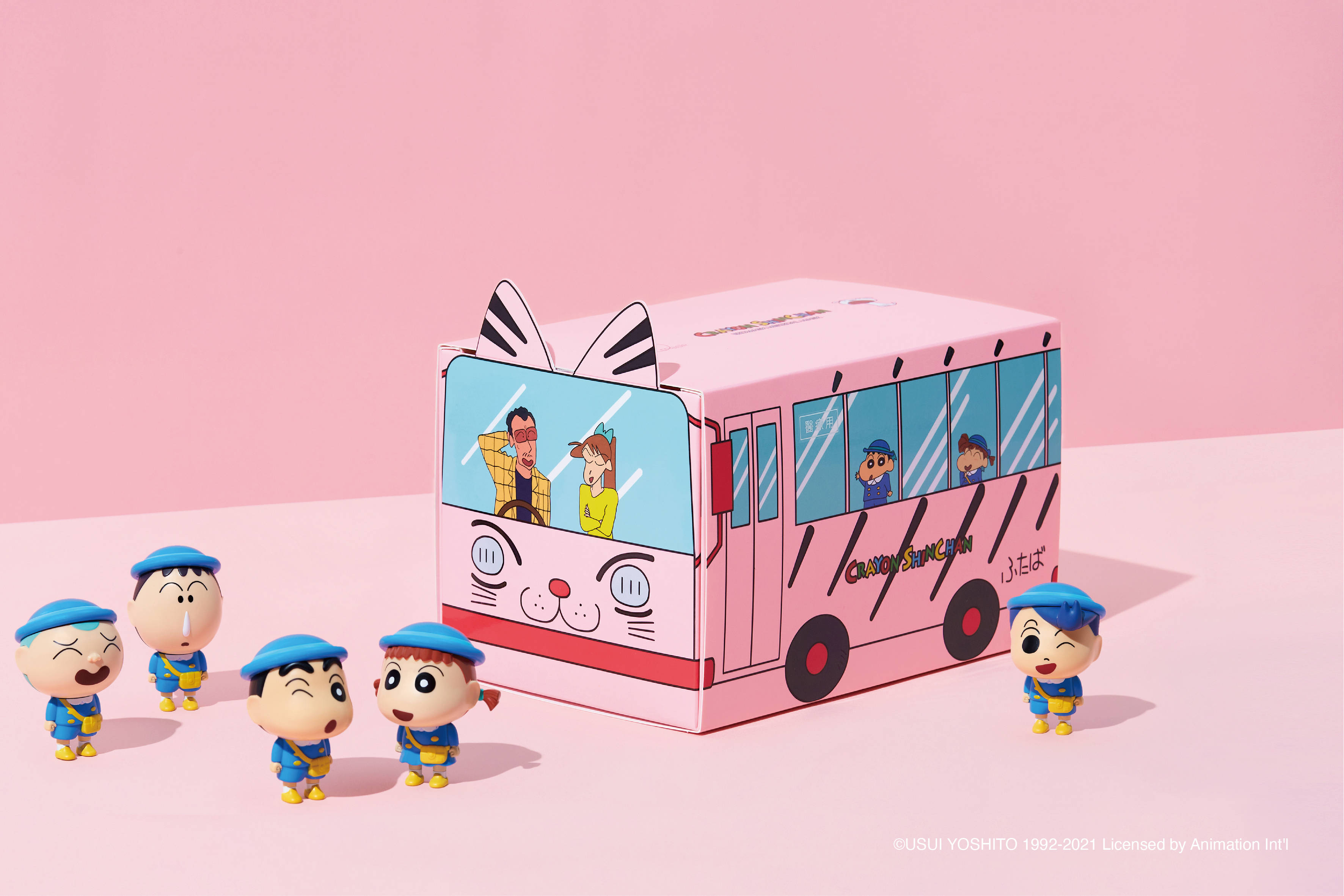 biomask 蜡笔小新联名口罩将动画经典元素运用于口罩视觉形象中并设计