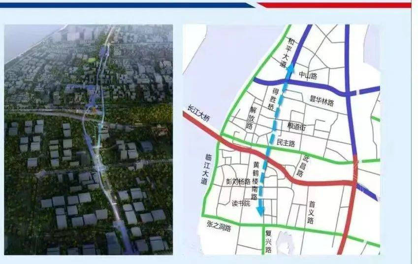 和平大道南延工程年内通车,武昌与白沙洲连接更畅通