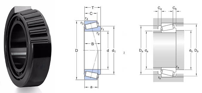 生物颗粒机用加强型圆锥滚子轴承 33216x2 耐高温轴承500度 7816e轴承