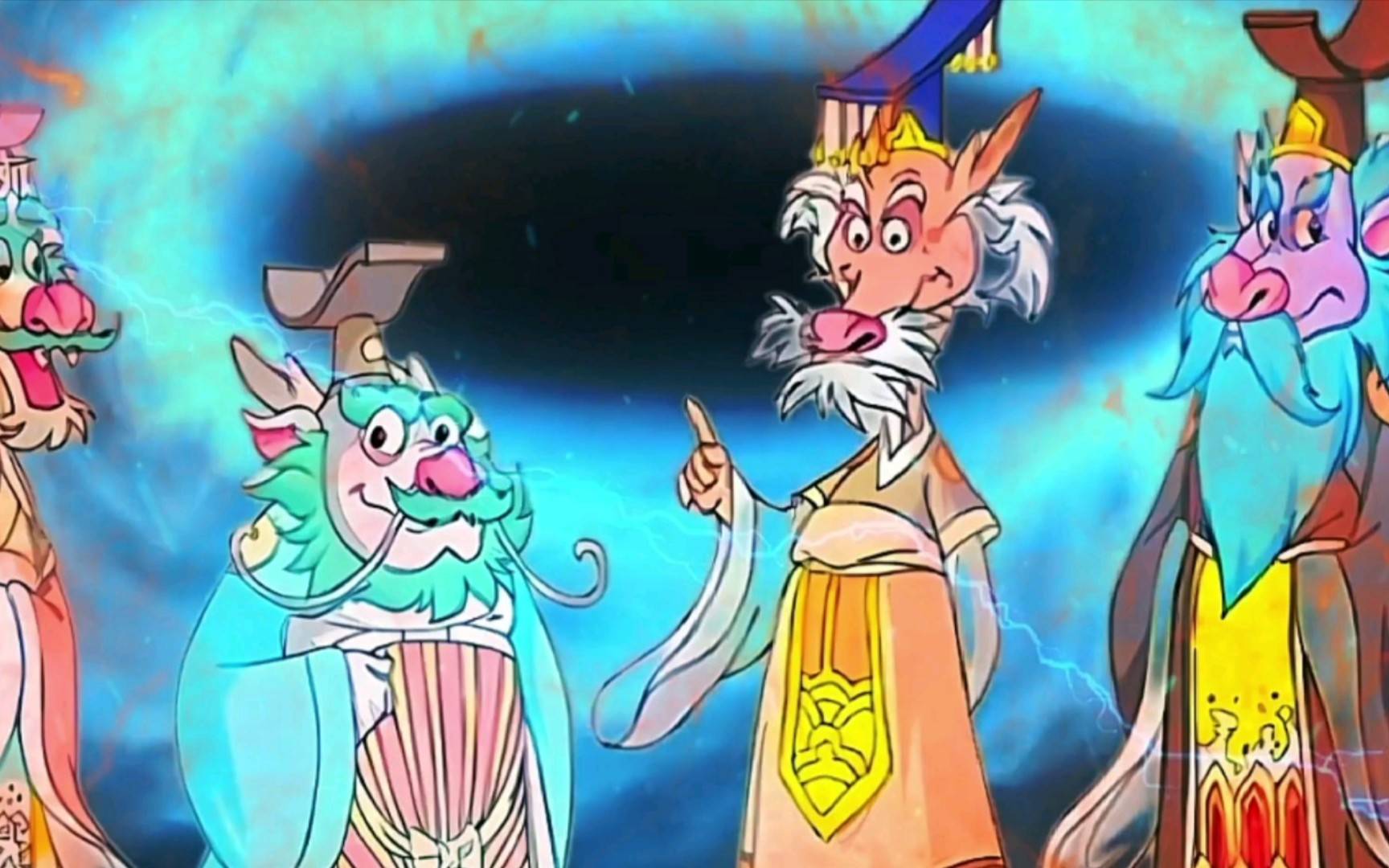 孙悟空大闹天宫,谁在偷笑?玉帝:不止如来_猴子_大鹏_天庭