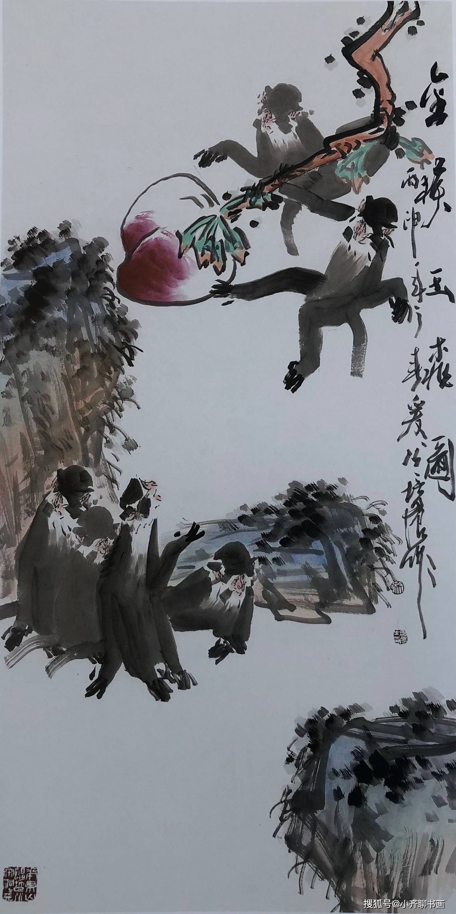 徐培晨画家的国画作品价格_画面_贴近生活_书画