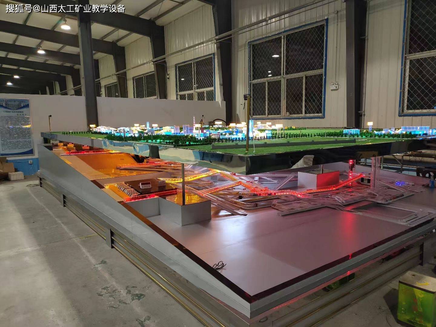 煤矿沙盘模型_系统_功能_模拟