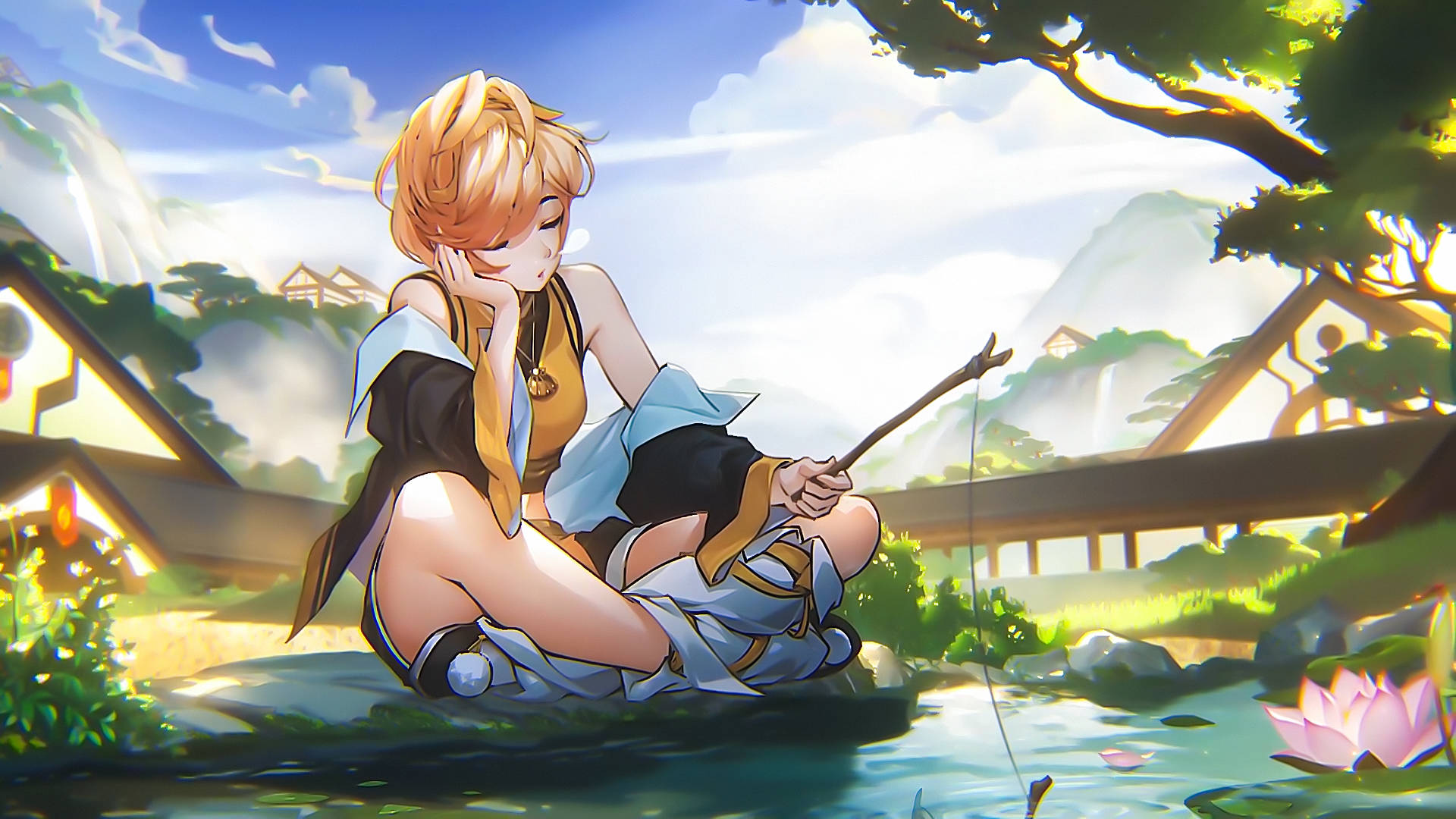 王者荣耀新英雄姬小满高清动漫壁纸-搜狐大视野-搜狐新闻