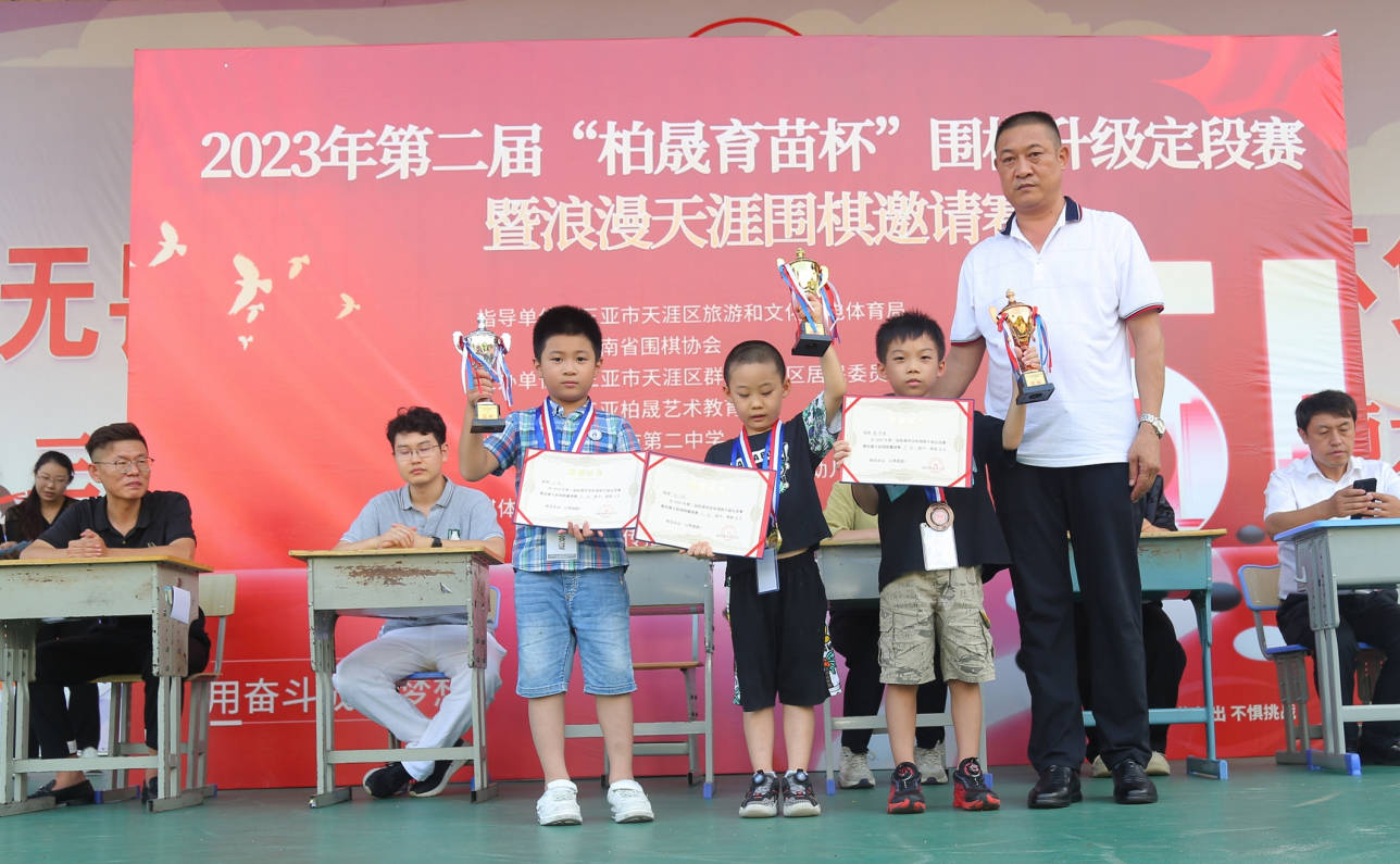 2023年第二届"柏晟育苗杯"围棋升级定段赛暨浪漫天涯围棋邀请赛完美