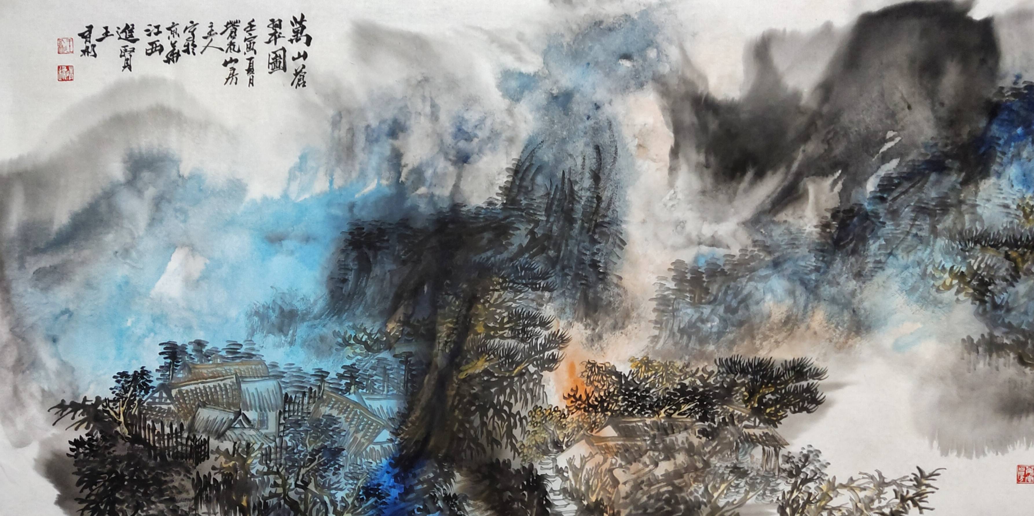 王有兵画家,荣宝斋力推画家_作品_山水画_绘画