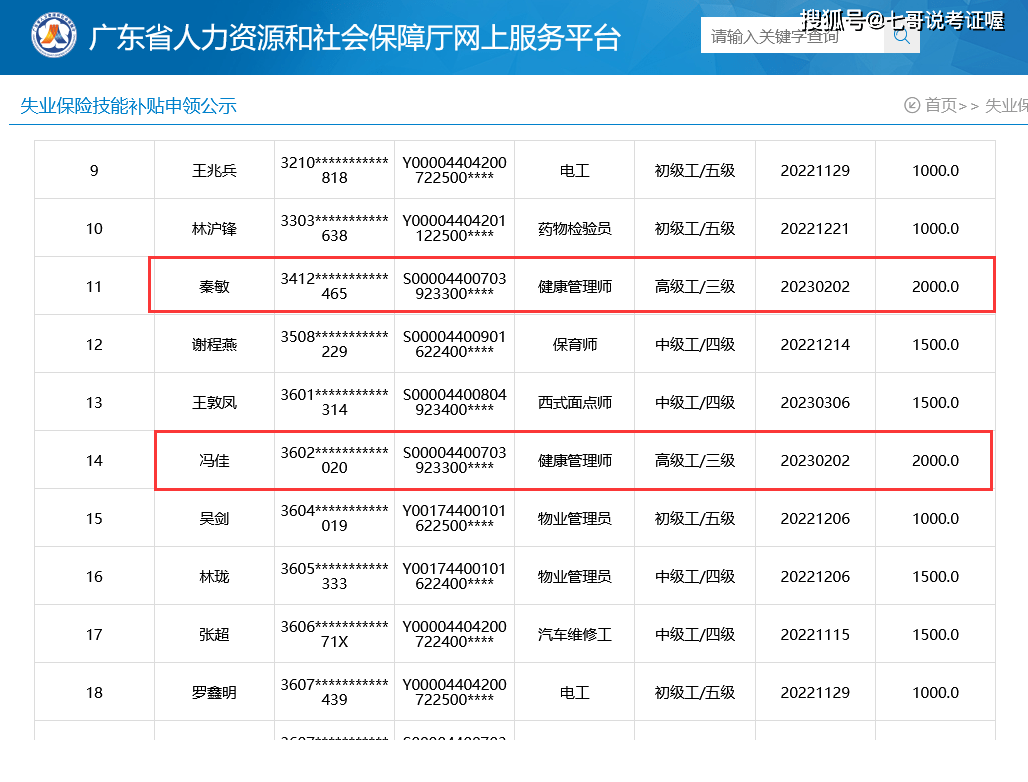 广州健康管理师 找七哥说考证 准没错3