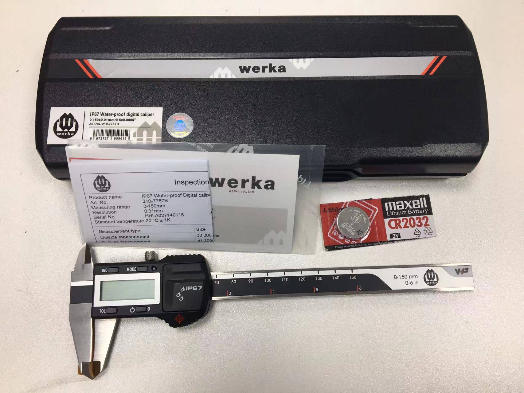 【中崎】湖南代表处新签约代理品牌德国werka卡尺210-7787b完全可以