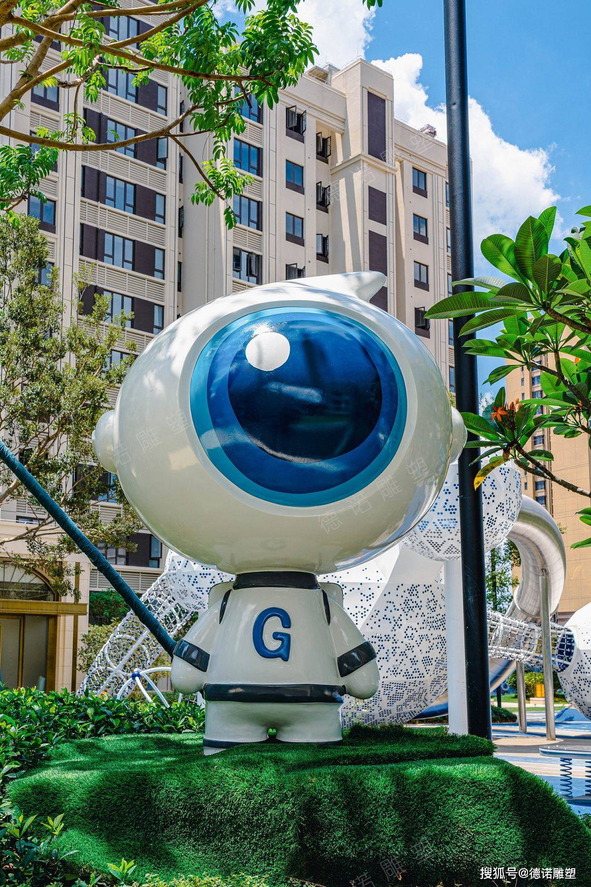 玻璃钢雕塑定制商业卡通美陈雕塑动物雕塑景观摆件_环境_顾客_艺术