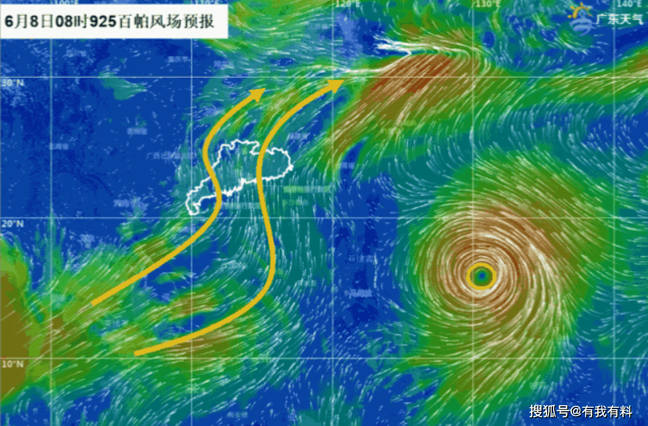 总之,在3号台风"古超"靠近我国台湾~巴士海峡沿海一带之前,广东的降雨