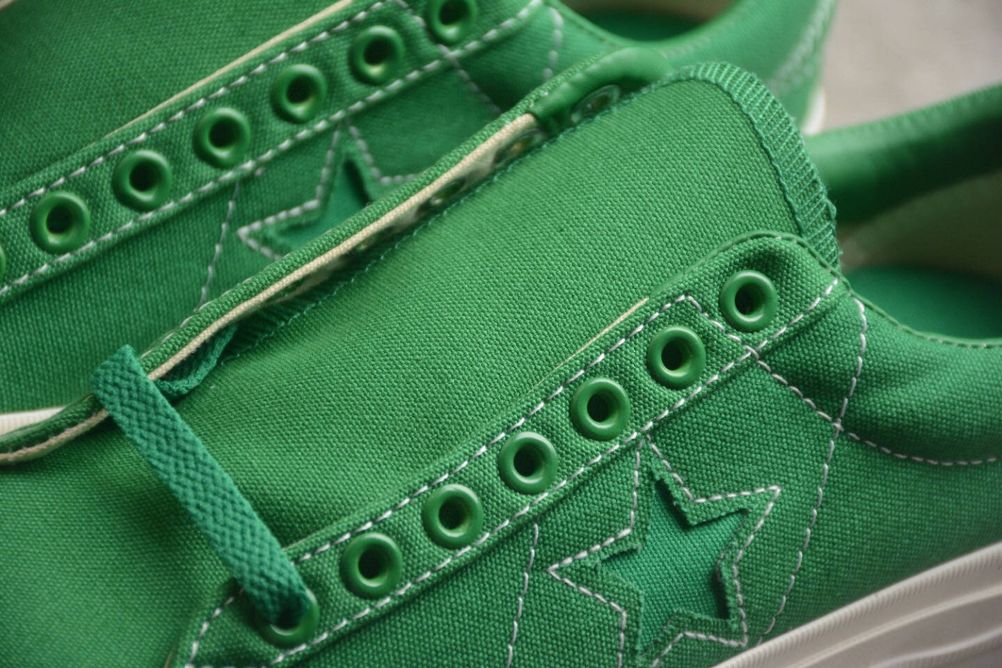 匡威converse cons one star j vtg canvas 日版绿色防滑低帮帆布鞋