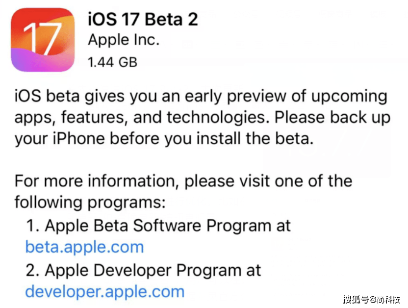 原创            苹果同时发布 iOS 17 beta2、iOS 16.5.1、iOS 15.7.7 系统-5s原创音乐基地