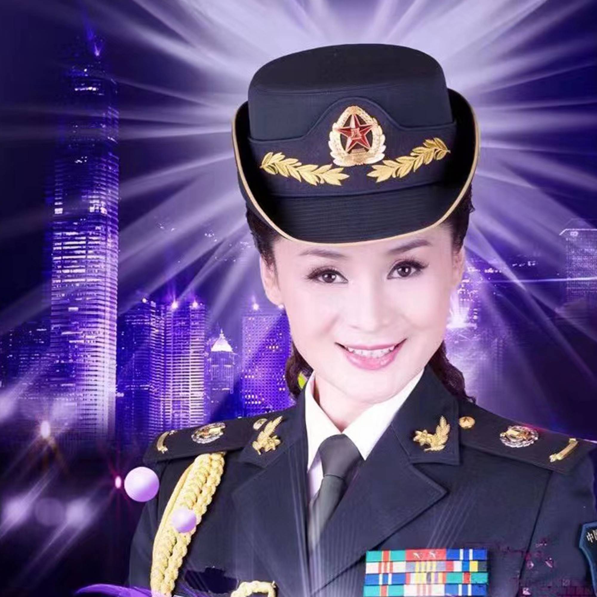 歌唱家张华敏 演唱的《花开中国》全网发布_城镇村_万里_笑语