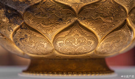 金閣】中国美術 汝釉 輪花形 碗 高5.5cm 温碗 旧家蔵出(UM494)-