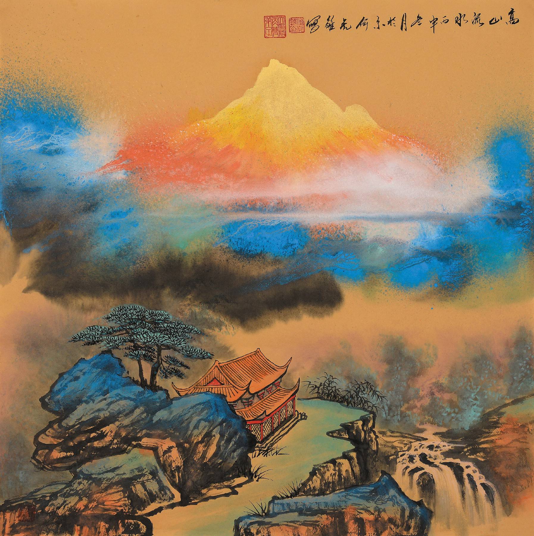 何虎雏画家,何海霞之子_作品_中国画研究院_绘画