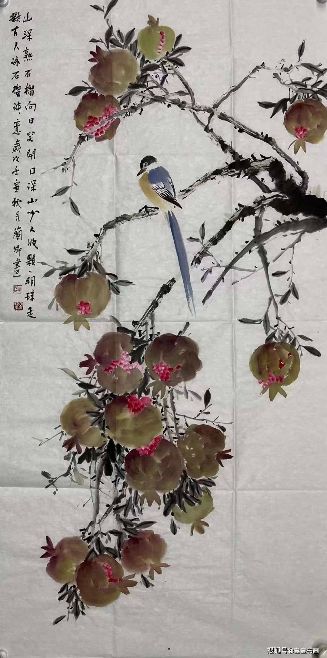 陈兰卿画家作品欣赏_美术_个人_花鸟画