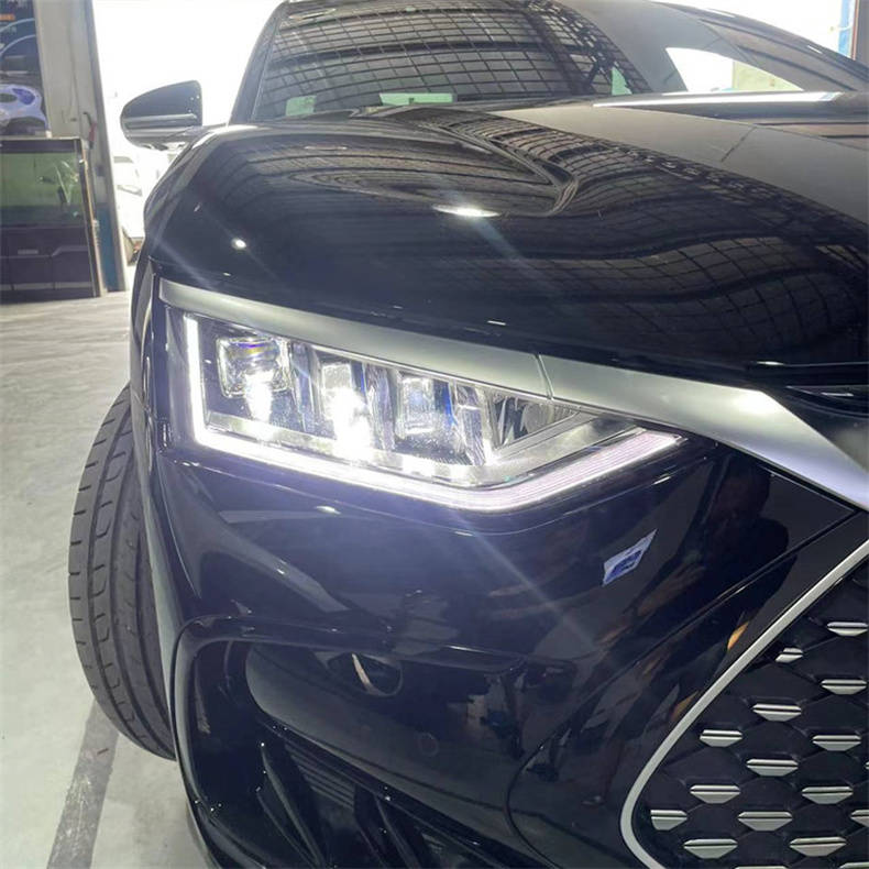 比亚迪汉dmi原车大灯太暗看不清,昆山天一改灯带你看方案_搜狐汽车