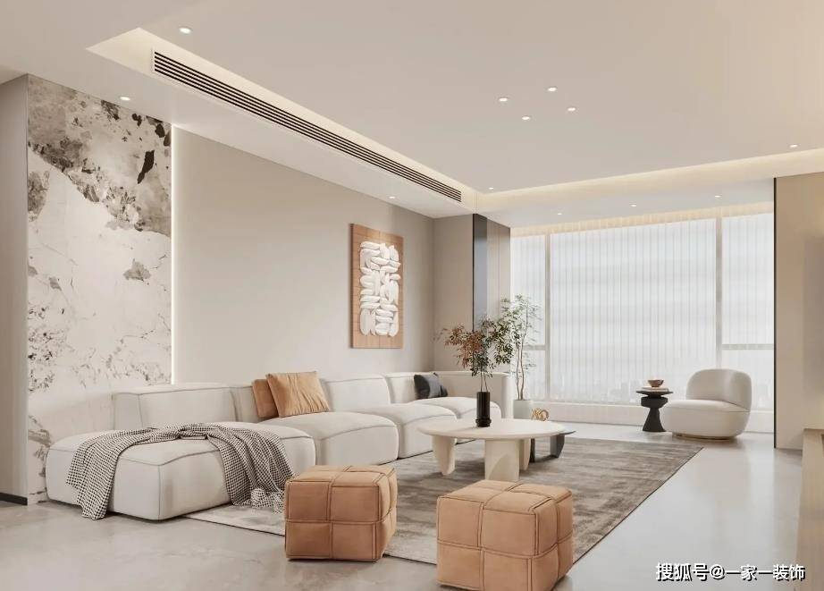 160㎡现代轻奢风格装修效果实拍——一家一装饰-搜狐大视野-搜狐新闻