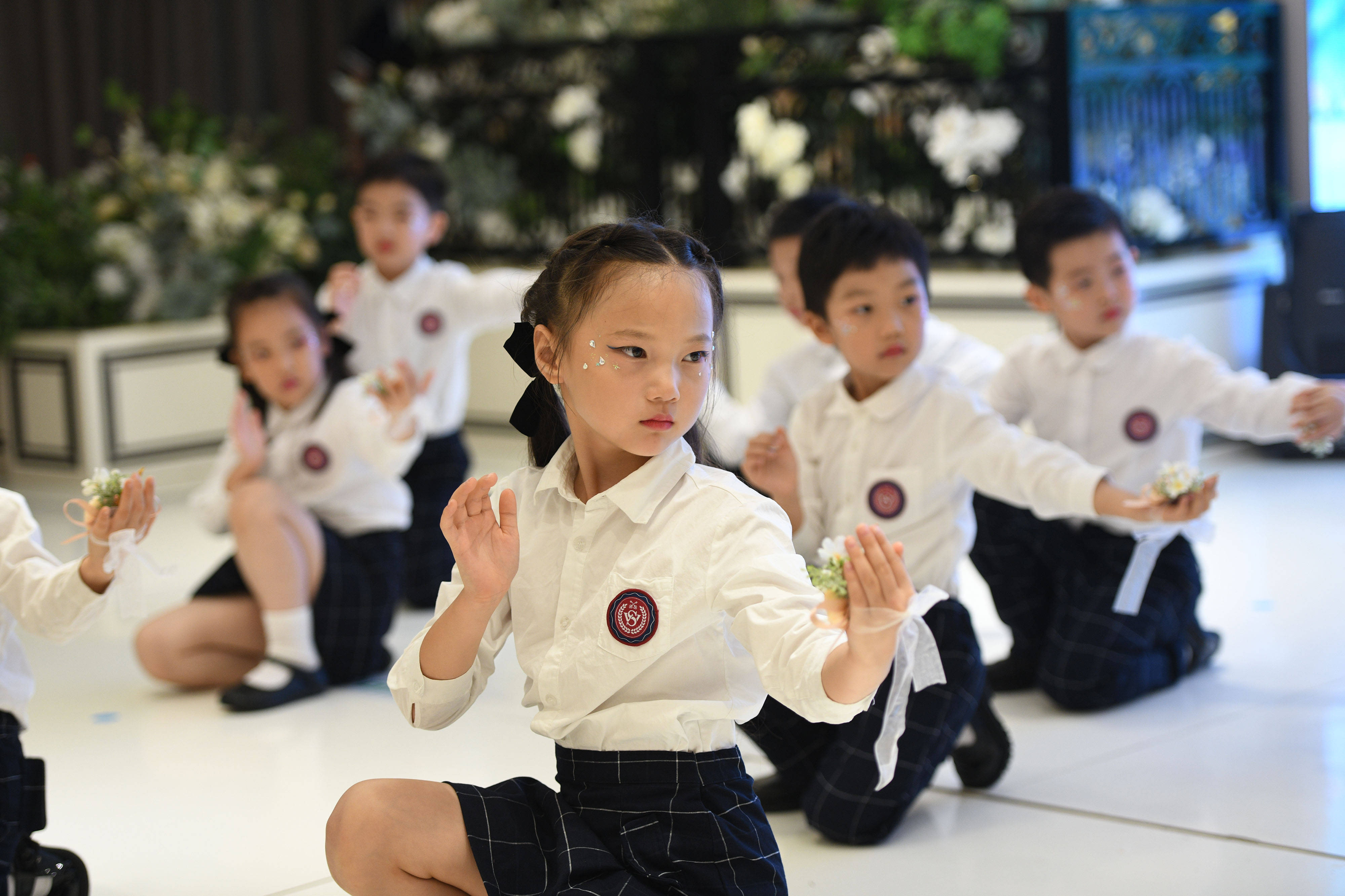 童心演绎,快乐畅想未来——合肥瑶海旺斯达幼儿园大班毕业典礼_孩子