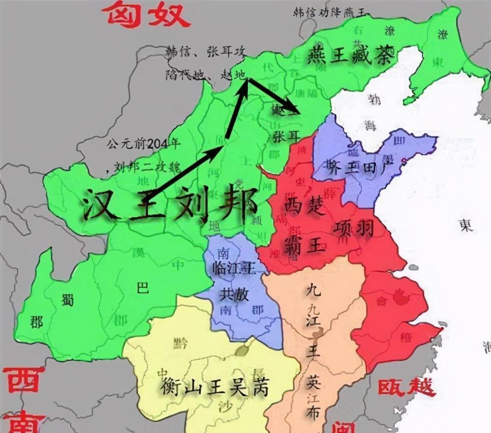 秦末十八路诸侯中,刘邦并不占优势,为何最后却是他夺取了天下?