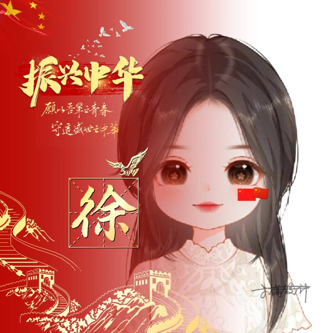 国庆节头像制作国庆节爱国头像大全吾辈当自强国庆节头像国庆最火的