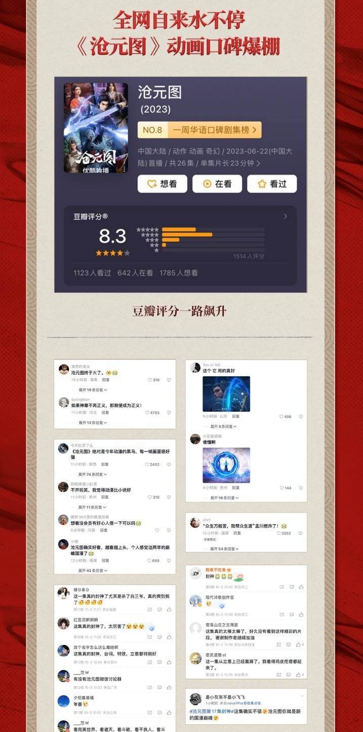 《沧元图》爆火出圈，优质内容与匠心制作彼此不负