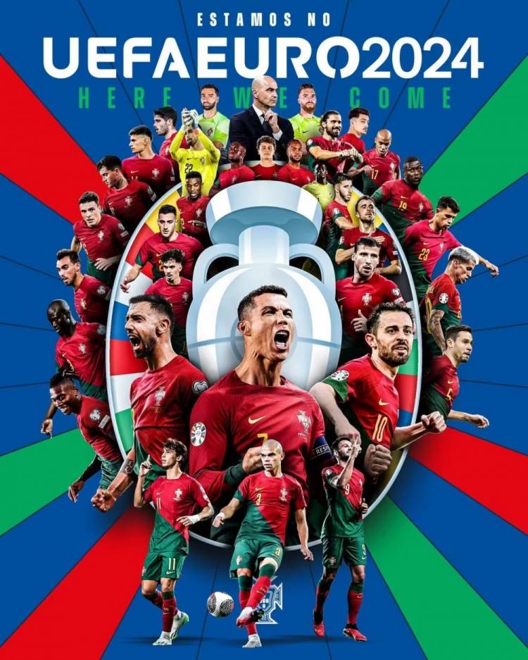 European qualifier - Cristiano Ronaldo made a double B fee to help Portugal 3-2 to win seven straight ahead