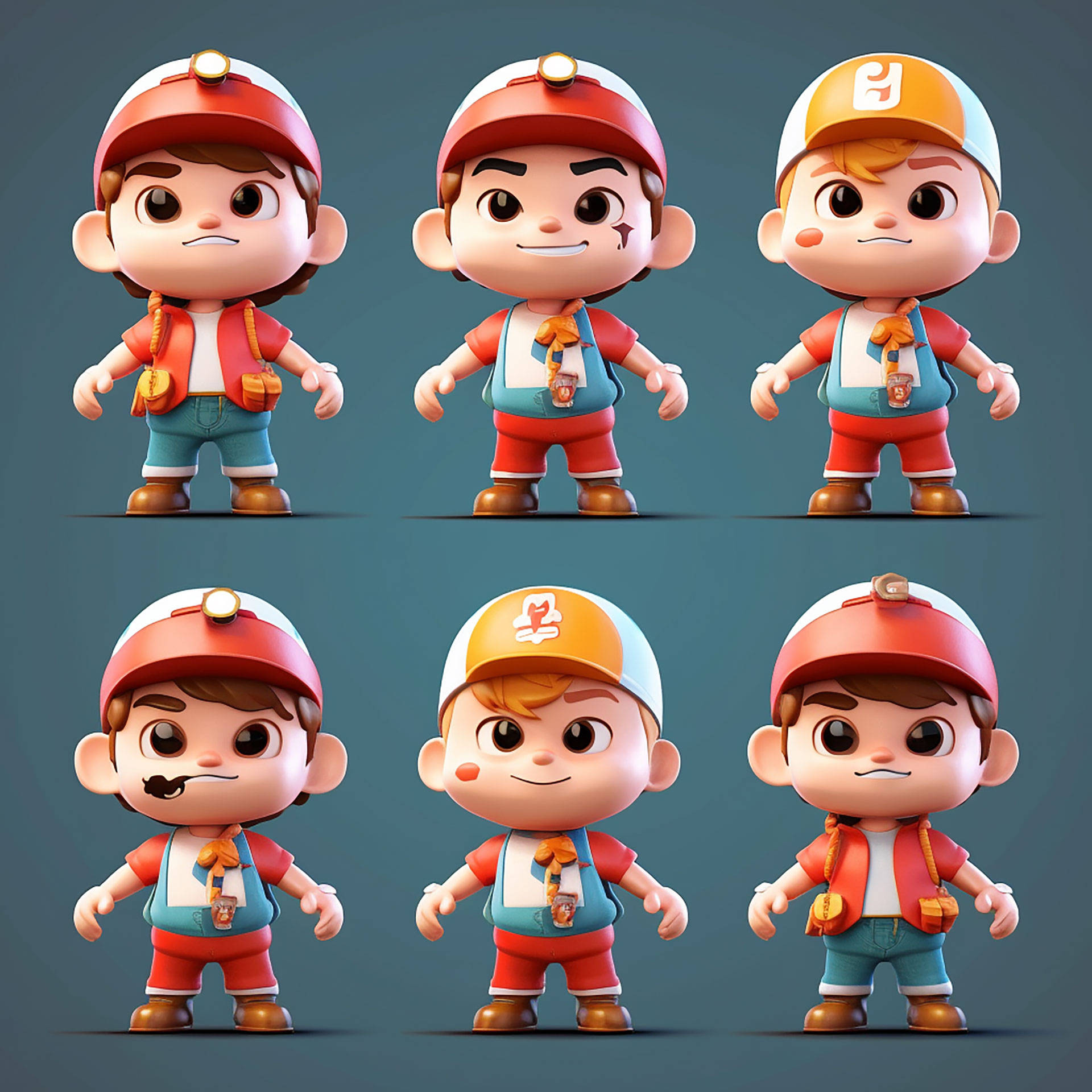 卡通吉祥物ip形象设计logo设计