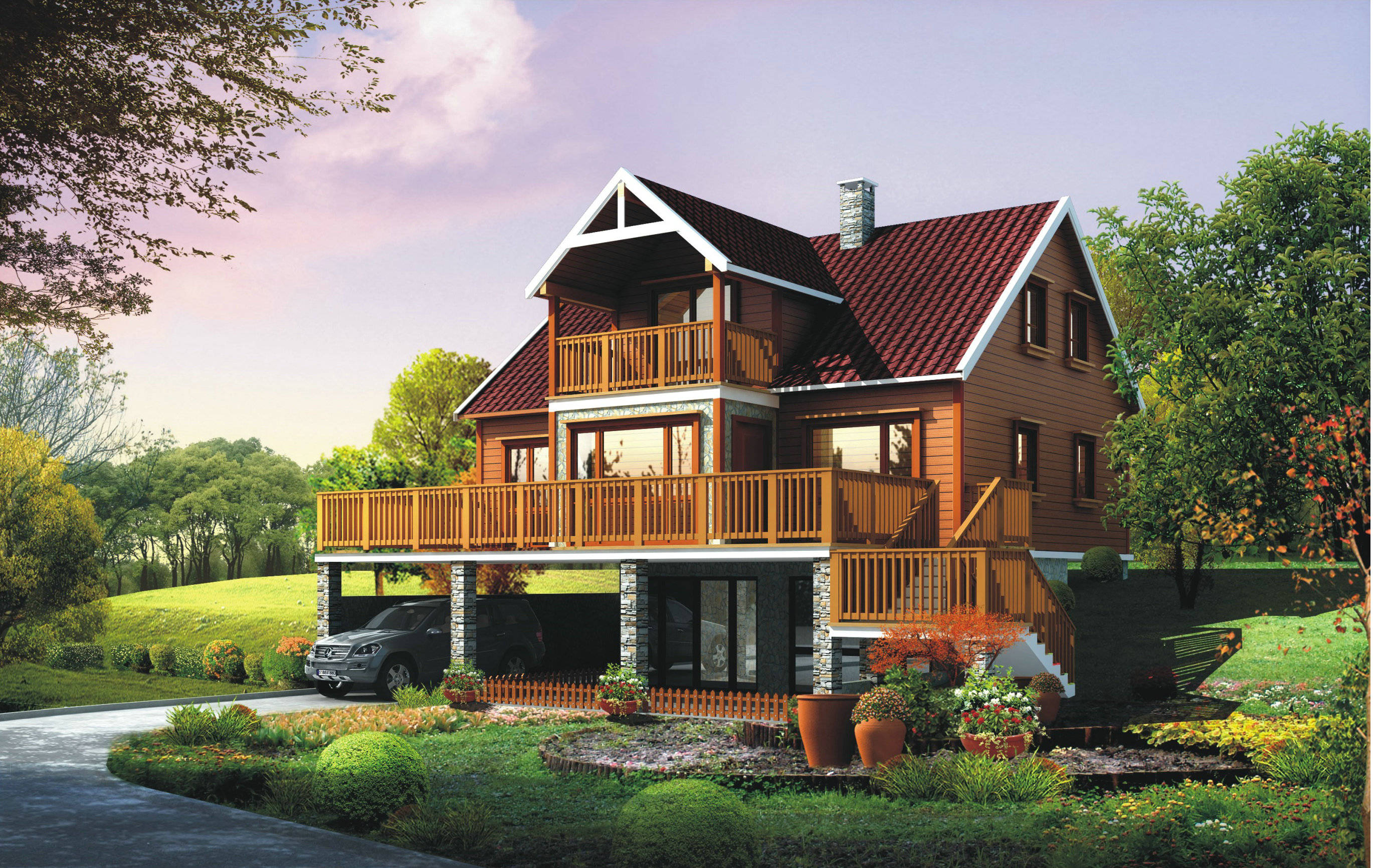 重钢_别墅_环保