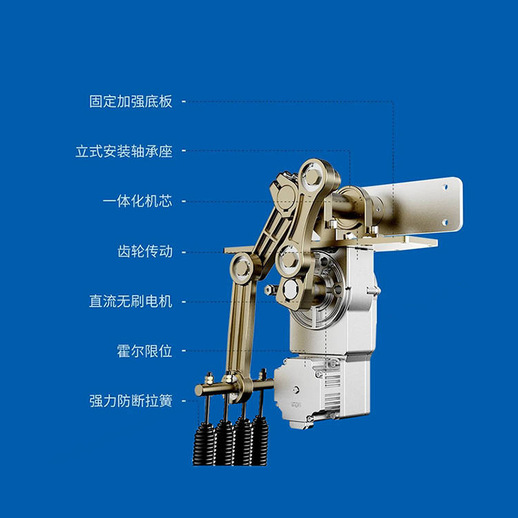 百胜ad27无动力广告道闸百叶片 ad02直流无刷电机 小区广告道闸