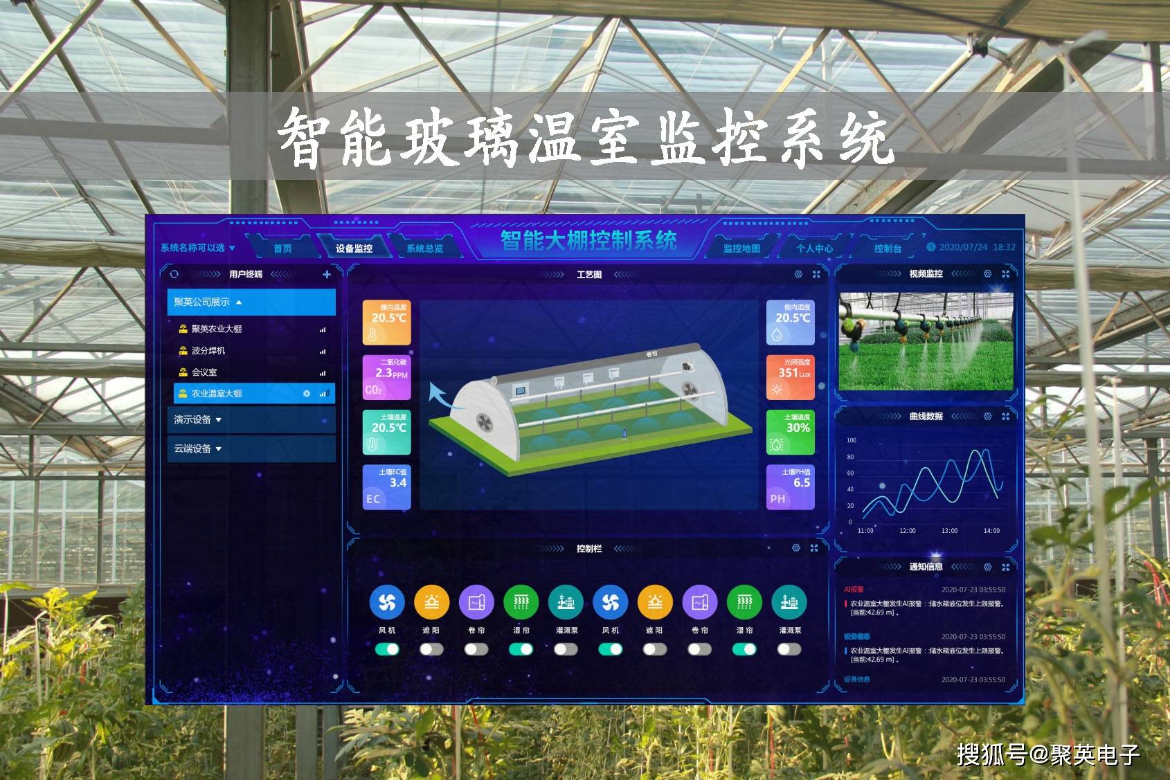智能玻璃温室,让大棚管理更轻松_种植_环境_系统