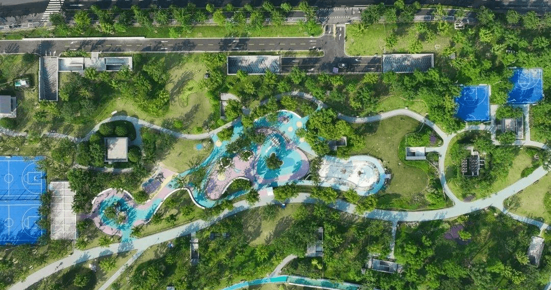 杭州亚运公园平面图图片