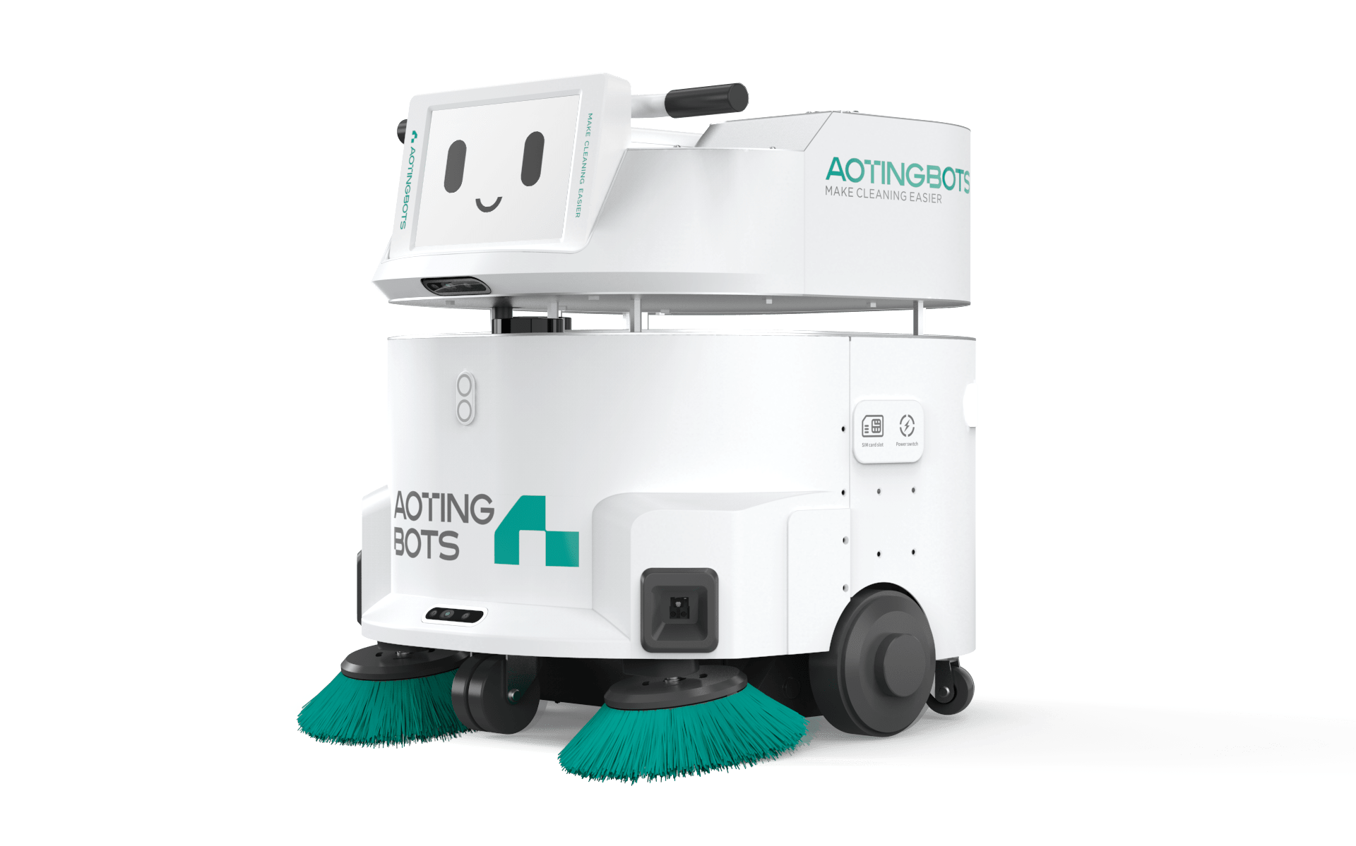 商用清洁机器人哈工澳汀海外首展,获创新卓越奖,无水清洁受认可